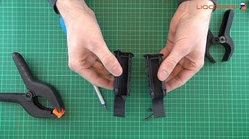 3D-Printing Liqcreate Stone Coal Black resin on the Formlabs Form2 3D-printer