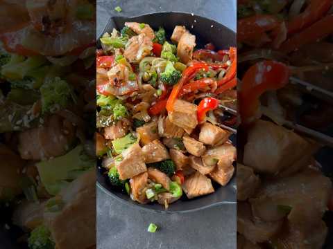 Salmon Stir Fry!