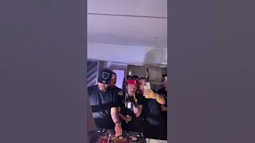 6ix9ine Singing BEBE At A Party In Columbia 