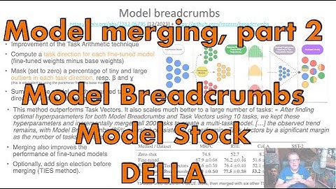 Deep dive: model merging, part 2