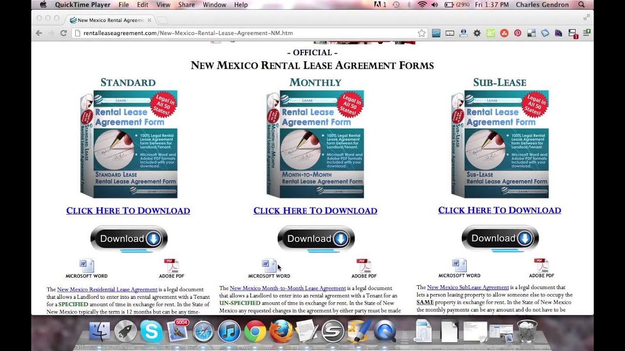 New Mexico Rental Agreement | FreeLegalAid