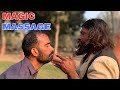 Asmr cosmic massage  magic head massage by baba bengali  asmr massage
