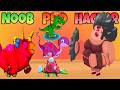 Dino Bash Epic Survival ⚡🦕 – Noob vs Pro vs Hacker