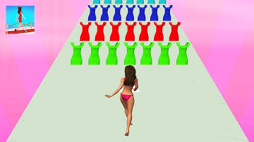 Clothes Run 👗🩳👜All Levels Mobile Walkthrough Game iOS,Android Gameplay New  Level UD8378OS