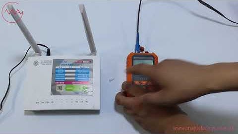 MAY13 Series Optical Power Meter with 15mW VFL and RJ45 Cable Tester