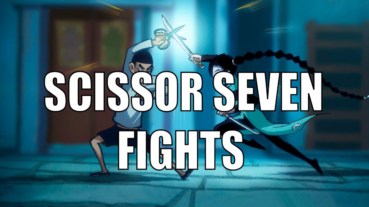 Top 10 Scissor Seven Fights YouTube