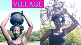 MY TYPICAL AFRICAN VILLAGE EVENING #ROUTINE/#EVENINGROUTINE OF A VILLAGE GIRL