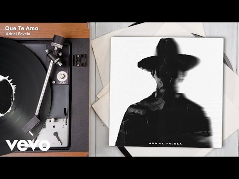 Adriel Favela - Que Te Amo (Audio)