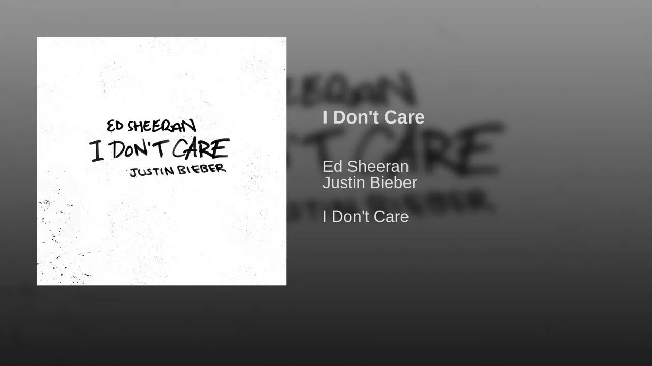 Éd Sheeran & Justin Bieber : I Don't Care (HIGH QUALITY) - YouTube
