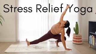 10 Min Yoga For Stress Relief Relax And Let Go