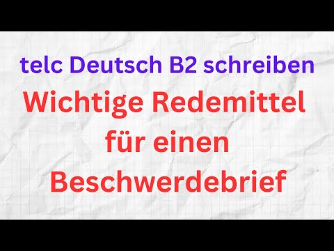 telc Deutsch B2