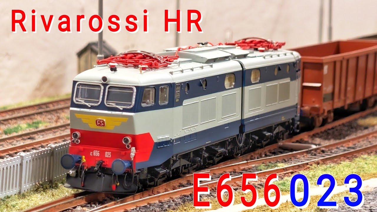 Rivarossi - E656 023 entra in servizio merci
