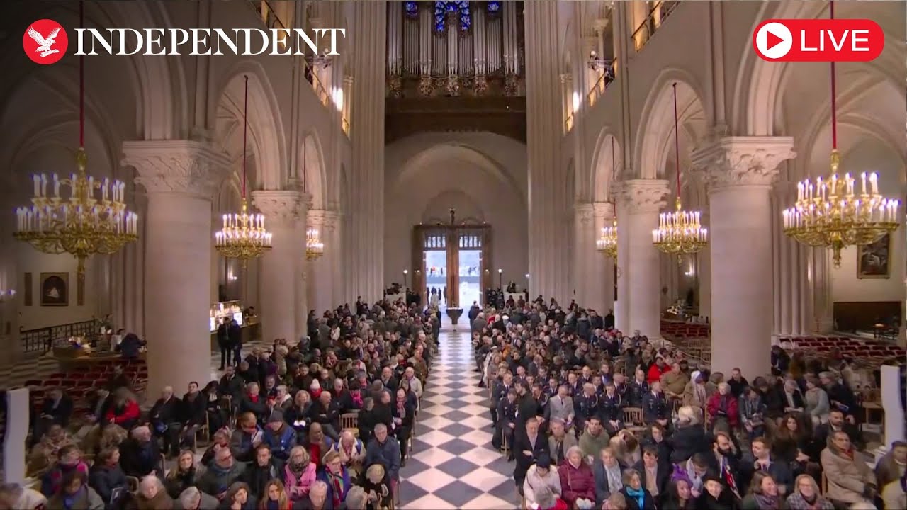 First mass held at restored Notre-Dame Cathedral
