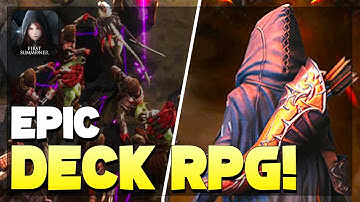 FIRST SUMMONER | Epic Deck Building RPG! FIRST IMPRESSIONS!