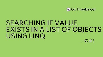 Searching if value exists in a list of objects using Linq