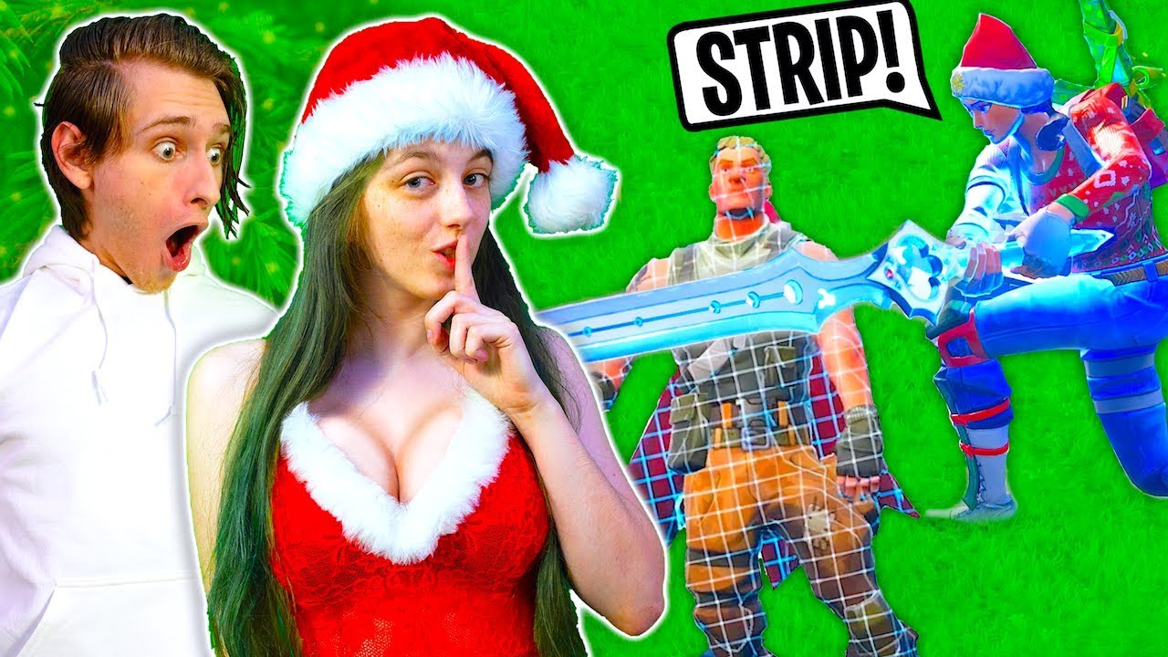 1 Kill Remove 1 Clothing W Girlfriend Fortnite Challenge Youtube