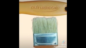Cọ sơn dầu, sơn nước Chổi quét sơn cán nhựa