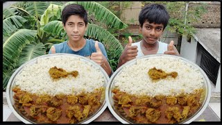 Eating Y Chicken Curry With Rice Challenge Eating Compeion Ah Food Challenge