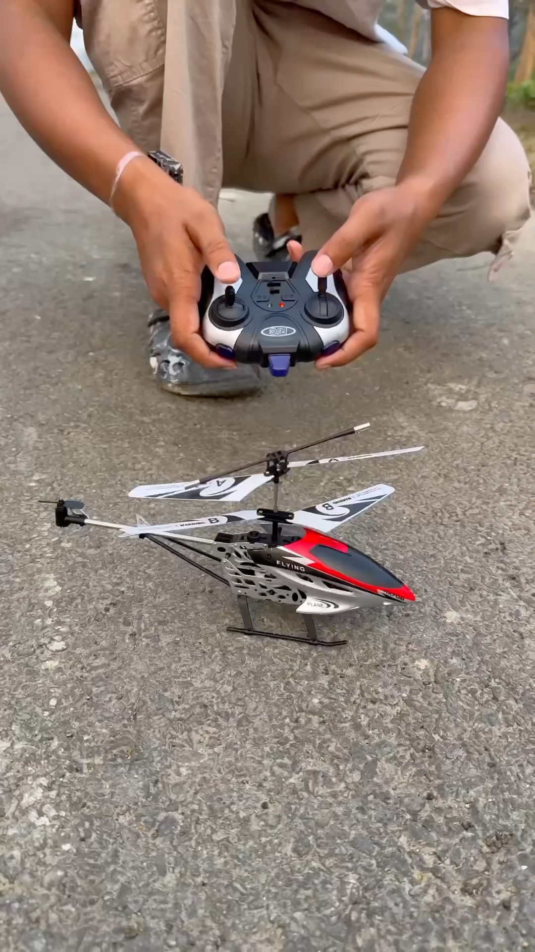 Remote control Helicopter 2 test