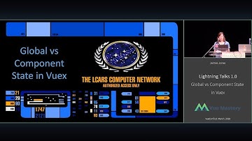 VUECONF US 2019 | Global vs. Component State in Vuex with Jaimes Jones