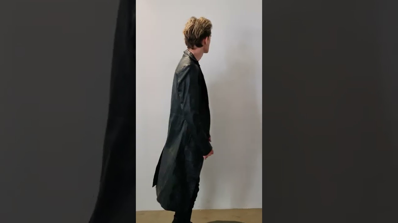 Lucas Designs Punisher Leather Trench Coat at Touch of Modern