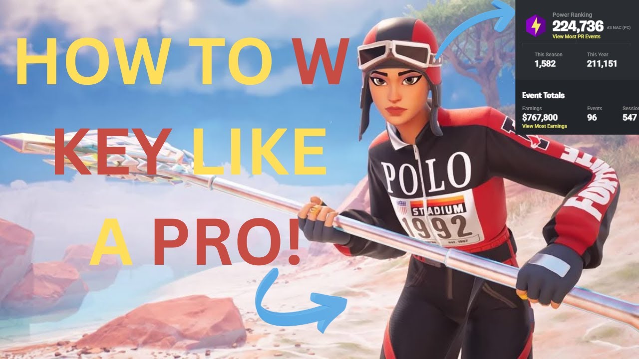 HOW TO W KEY LIKE A PRO BROKEN DOWN - YouTube