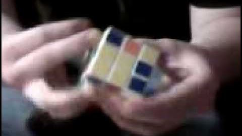 White Eastsheen DIY cube solve