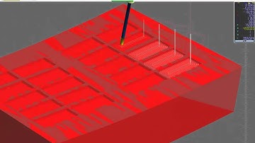 direct projection 5 axis on STL model