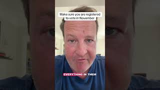 Make sure you are registered to vote in November