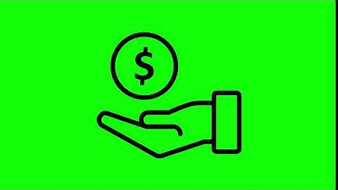 Animated Loan Icon on Green Screen With Pop-up Sound