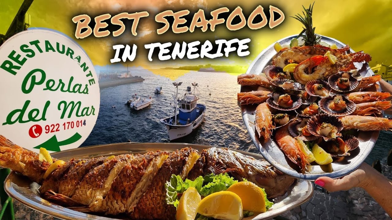 Tenerife's BEST Local Seafood Fish Restaurant- Celeb's go here! 🐟 