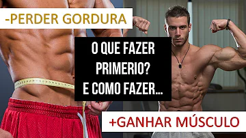É mais fácil perder peso ou ganhar massa muscular?