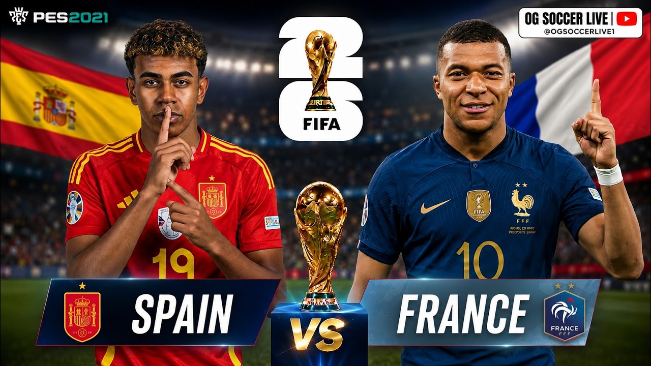 eFootball PES 21 Gameplay | World Cup 2026 Live Simulation