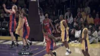 Kobe "Maybe His Greatest" Circus Shot vs.Clippers ['09 PS] [HQ]