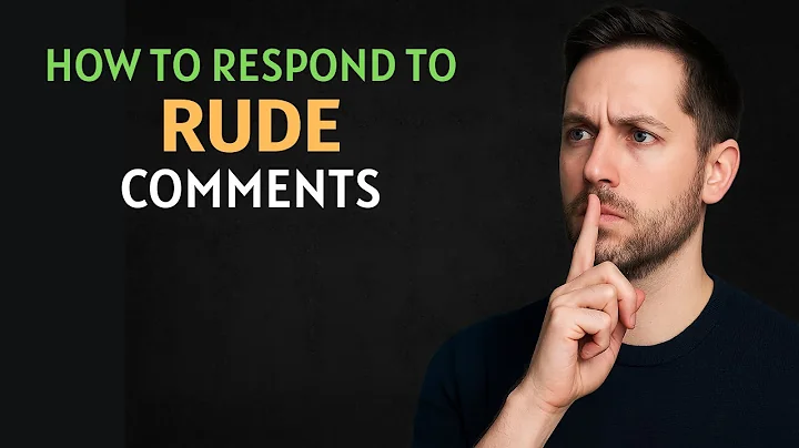 Responding to Rude Comments Without Losing Your Cool | Daily 1% Impact