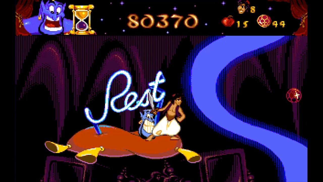 Jocurile copilarie - Aladdin - nivel 10 - Jocuri Retro