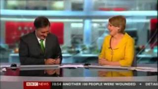 REMIX   BBC Weatherman Shows Middle Finger Live On Air