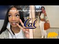 FIRST DAY OF COLLEGE VLOG/GRWM | UC BERKELEY