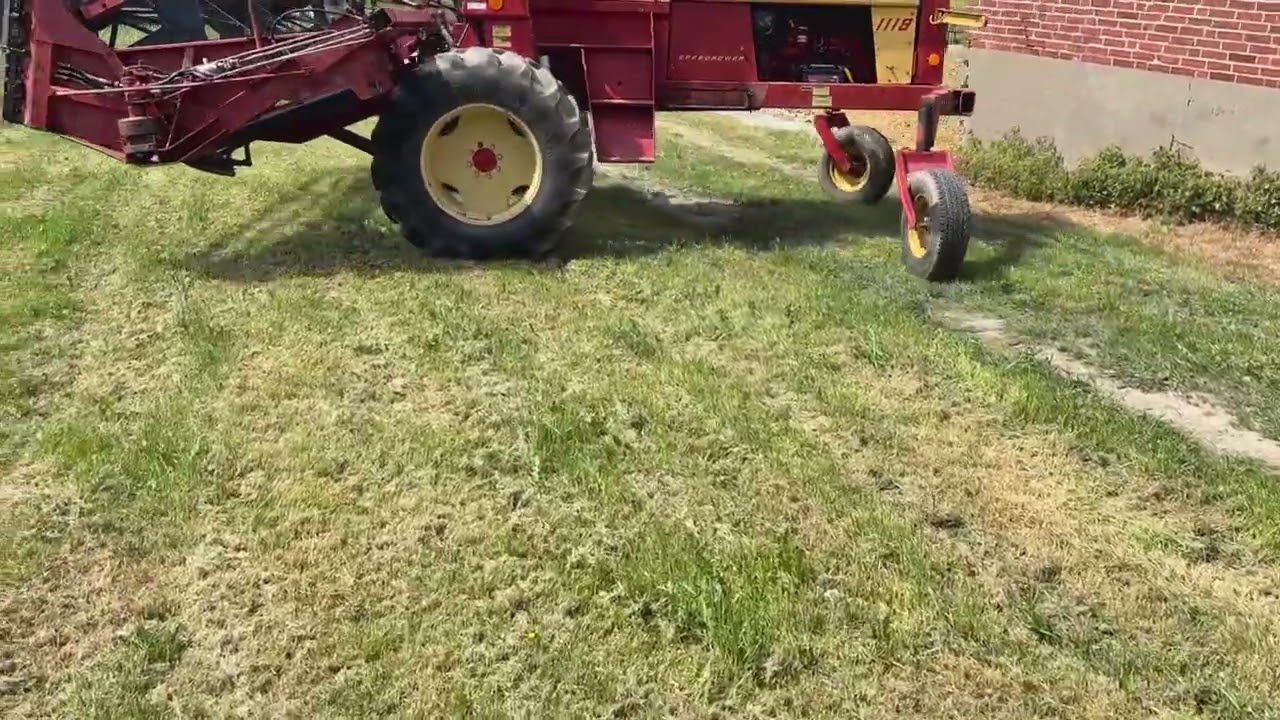 Rapshuggare New Holland 1118 14 fot & Vagn