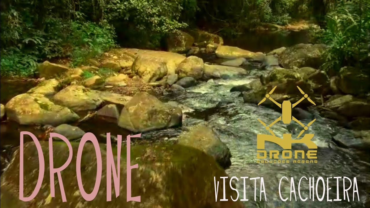 DRONE DJI MAVIC ZOOM VISITA CACHOEIRA