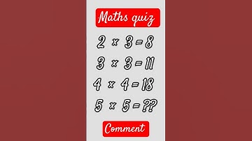 Maths quiz #maths questions #maths short video #funny quiz #quiz questions #easy test #short # like|