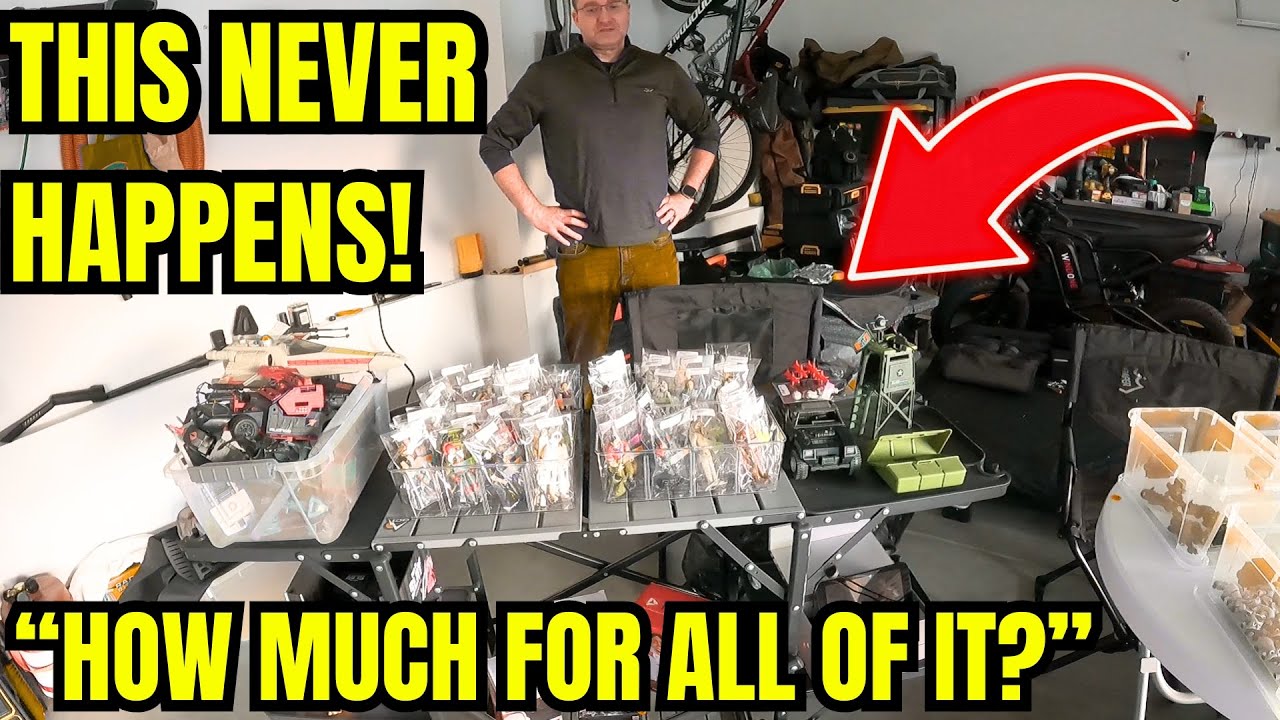 I BOUGHT EVERYTHING OFF HIS YARD SALE TABLE