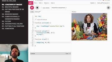 CP1: Collage in P5JS – Loading & Displaying Images