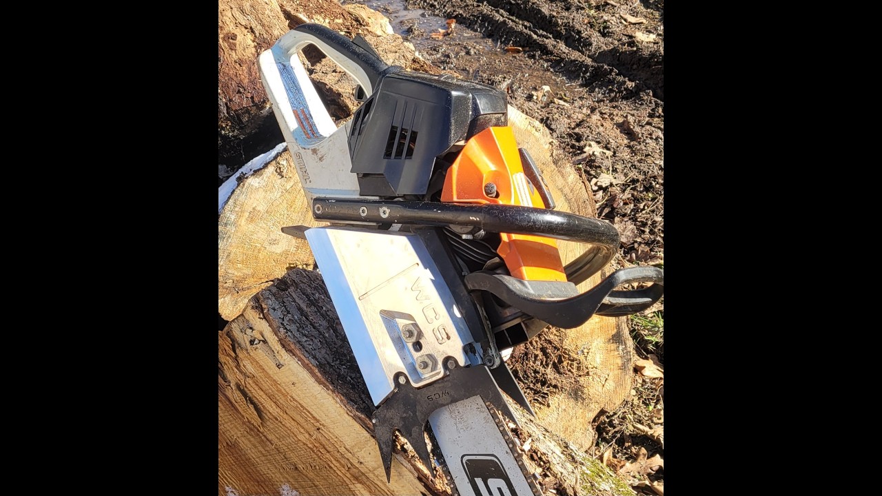 hanging out with tyler at EHE tree service