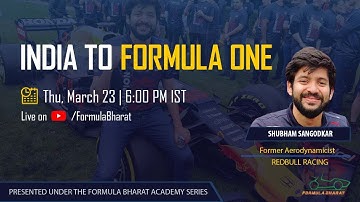 Academy Series: India to Formula One with @f1aerodynamicist