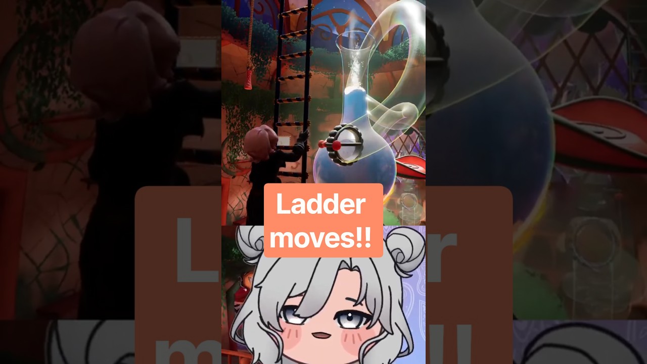 Vtuber Reacts to Moving Ladder #gaming