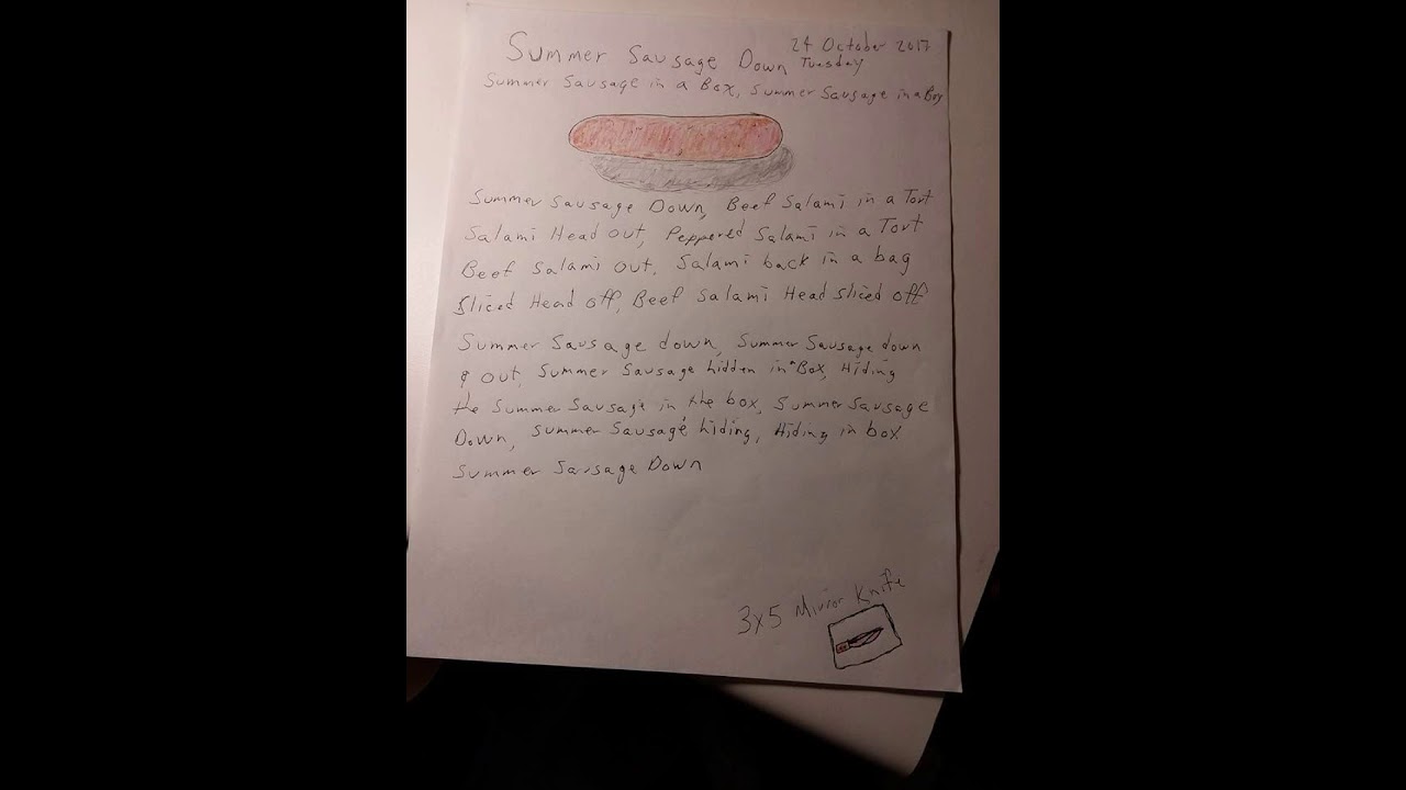 Summer Sausage Down, Pima County Jail YouTube