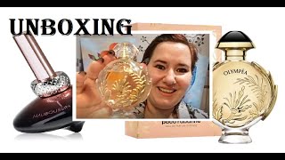 UNBOXING DE PERFUMES 2022 - Olympéa Solar Paco Rabanne y Mauboussin My Twist - SUB