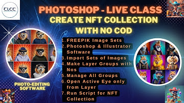 Special Class - Photoshop NFT Collection Live Class | TLCC