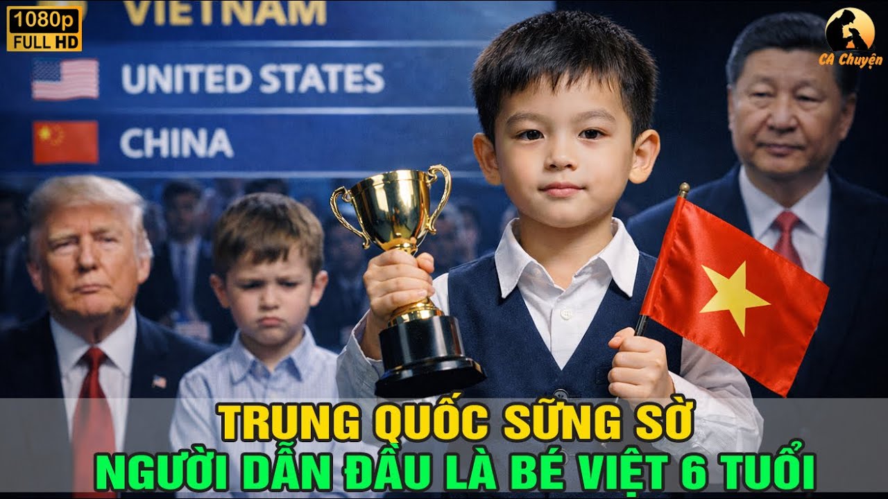 Trung Quốc Ngỡ Ngàng Khi Mọi Kỳ Vọng Đặt Vào Mỹ, Nhưng Người Dẫn Đầu Lại Là Cậu Bé Việt 6 Tuổi